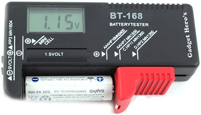 

Gadget Hero's Universal Volt Checker Digital Battery Tester