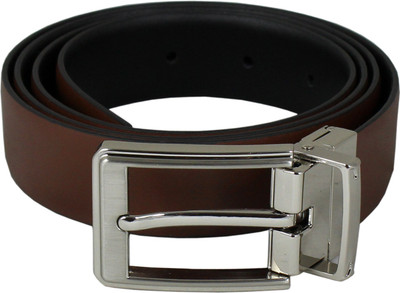 

Bulchee Men Formal Black, Brown Genuine Leather Reversible Belt