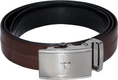 

Bulchee Men Formal Black, Brown Genuine Leather Reversible Belt