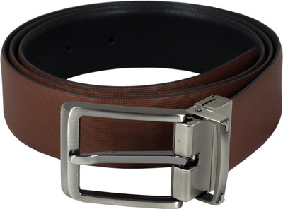 

Bulchee Men Formal Black, Brown Genuine Leather Reversible Belt