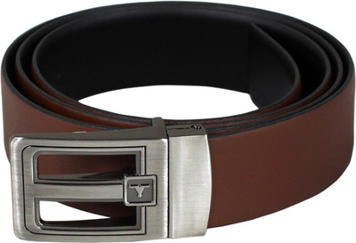 

Bulchee Men Formal Black, Brown Genuine Leather Reversible Belt