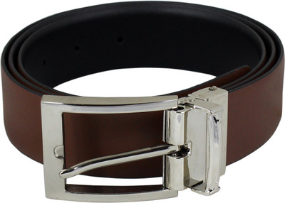 

Bulchee Men Formal Black, Brown Genuine Leather Reversible Belt