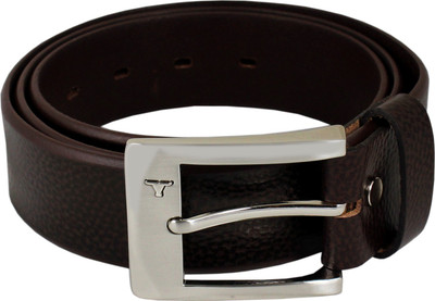 

Bulchee Men Formal Tan Genuine Leather Belt
