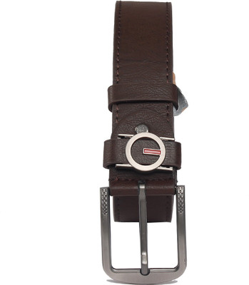 

Integriti Men Brown Artificial Leather Belt, Dark brown