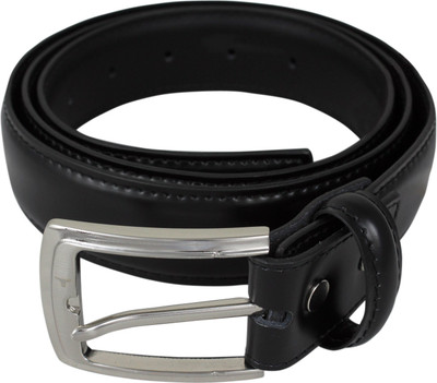 

Bulchee Men Formal Black Genuine Leather Belt