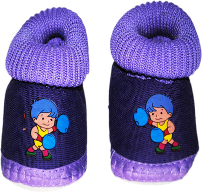 

Netboys Booties(Toe to Heel Length - 10 cm Purple)
