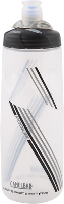 

CamelBak Podium 700 ml Sipper(Pack of 1, White), Clear carbon