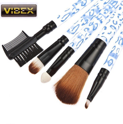 

VibeX ™ Professional 5pcs High Quality Makeup Brushes Set tools Make-up Toiletry Kit(Pack of 5)