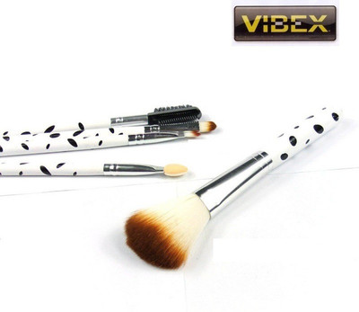 

VibeX ™ Fashion Mini 5Pcs Makeup Brushes Cosmetics Tools Eyeshadow Eye & Face Lipstick Blush Soft Brushes Kit(Pack of 5)