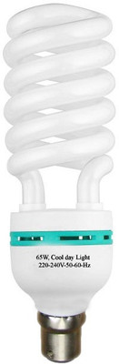 Grind Sapphire 65 W Spiral B27 CFL Bulb(White)
