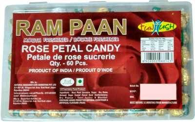

Dizzle RamPaan Rose Mouth Freshener(Pack of 60)