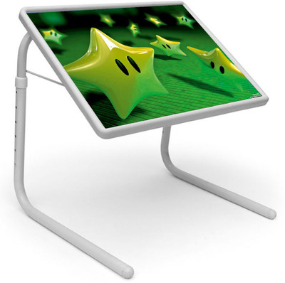 

Shopper52 Plastic Portable Laptop Table(Finish Color - Green)