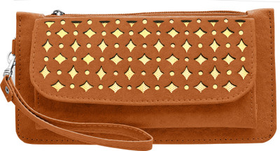 

tap fashion Casual Tan Clutch