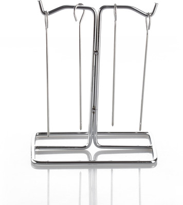 

Urban Snackers Mini Bucket Holder With 4 Skewer Stainless Steel Cutlery Set(Pack of 5)