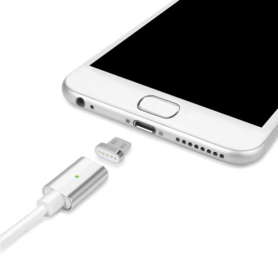5PLUS Magnetic Charging Cable 1 m 5PDC7(Compatible with MOBILE, White, One Cable)