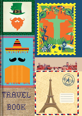 

Tiara Diaries A5 Notebook(TRAVEL COI DESIGNER NOTEBOOK, Multicolor)