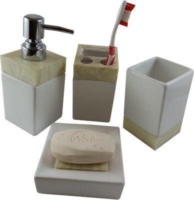

TrendyFurnish Ceramic Bathroom Set(Pack of 4)