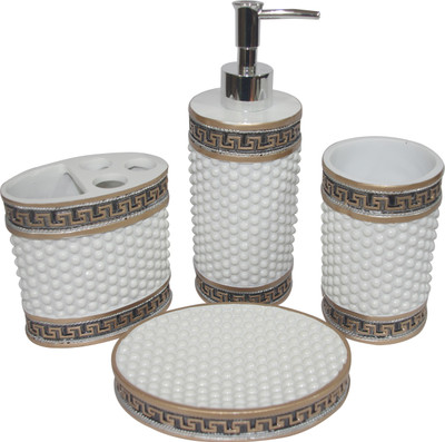 

TrendyFurnish Porcelain Bathroom Set(Pack of 4)