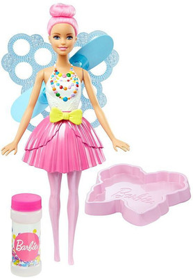 

Barbie Dreamtopia Bubbletastic Fairy Doll(Multicolor)