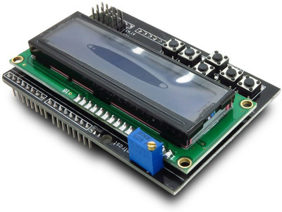 

Robohaat LCD 1602 keypad shild Electronic Components Electronic Hobby Kit