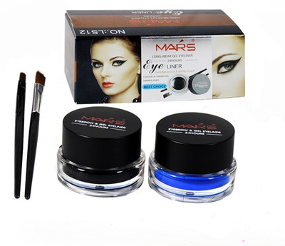 

Mars Long Wear Eyebrow & Gel Eyeliner Pack of 12pcs 3 g(LS12)