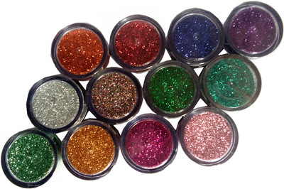 FAB Apple Shimmer Dust. Eye Shadow & Blush Glitter Vitamin-C 0.3 g(Multicolor) available at flipkart for Rs.199