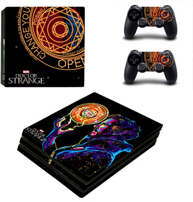 

Hytech Plus Doctor Strange Special Edition Theme Sticker for PS4 PRO Console & 2 Controllers Gaming Accessory Kit(Multicolor, For PS4)