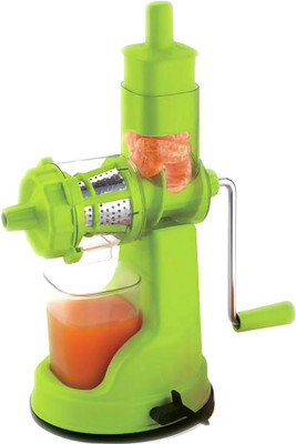 

Vittamix Fruit and Vegetable Plastic, Steel Hand Juicer(Green Pack of 1)