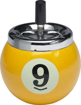 

21 Balls Cue Ball Ash Tray Home Pool Table