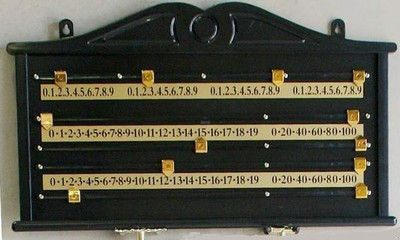 

21 Balls Score Board Home Pool Table