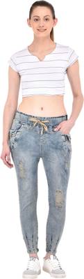 Fasnoya Slim Women's Green Jeans