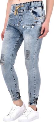Fasnoya Slim Women's Dark Green Jeans