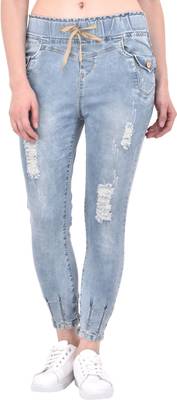 Fasnoya Slim Women's Green Jeans