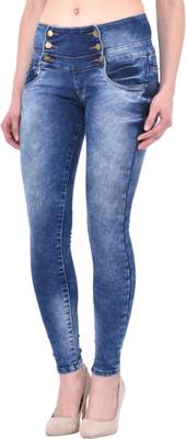 Fasnoya Skinny Women's Dark Blue Jeans