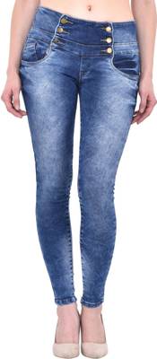 Fasnoya Skinny Women's Dark Blue Jeans