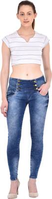 Fasnoya Skinny Women's Dark Blue Jeans