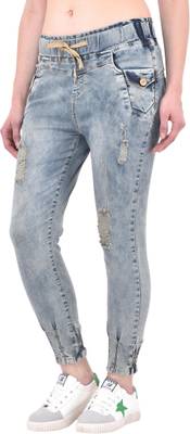 Fasnoya Slim Women's Green Jeans