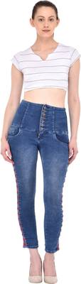 Fasnoya Skinny Women's Dark Blue Jeans