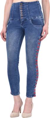 Fasnoya Skinny Women's Dark Blue Jeans