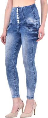 Fasnoya Skinny Women's Dark Blue Jeans