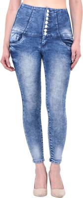 Fasnoya Skinny Women's Dark Blue Jeans