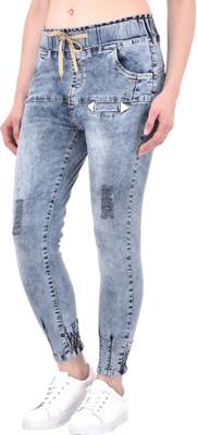 Fasnoya Slim Women's Blue, Green Jeans