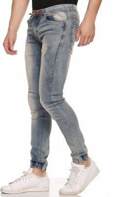 Lafantar Slim Men's Dark Green Jeans
