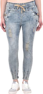 Fasnoya Slim Women's Green Jeans