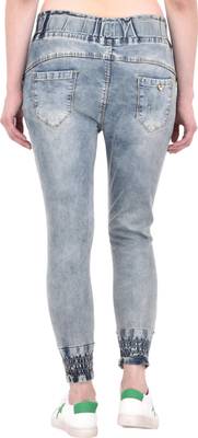 Fasnoya Slim Women's Green Jeans
