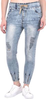 Fasnoya Slim Women's Light Green Jeans
