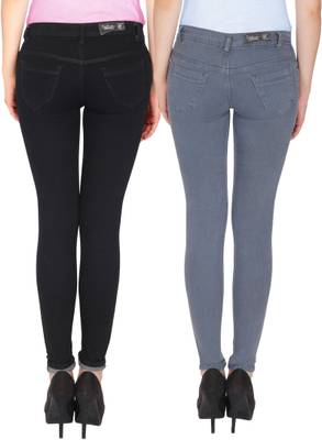 NJ's Slim Women's Black, Grey Jeans