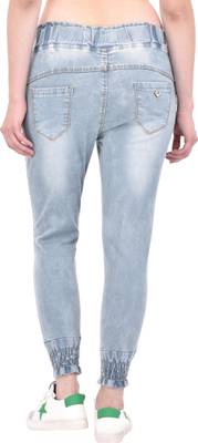 Fasnoya Slim Women's Light Green Jeans