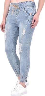 Fasnoya Slim Women's Green Jeans