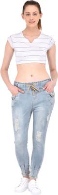 Fasnoya Slim Women's Light Green Jeans
